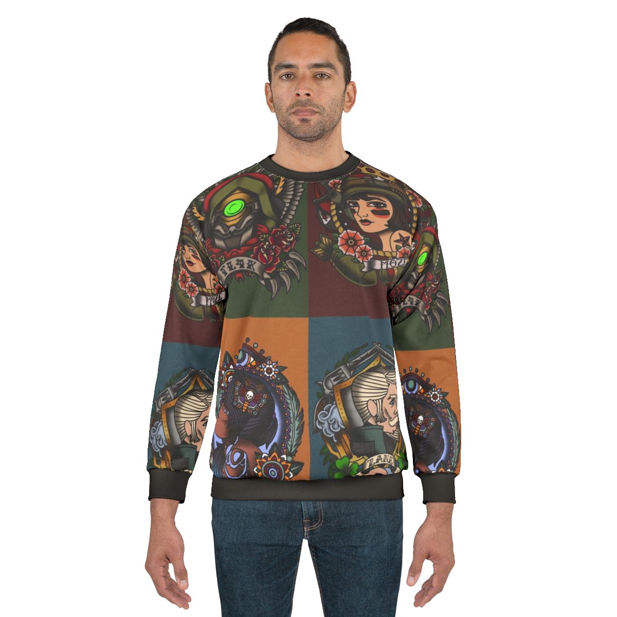 Borderlands 3 Tattoo Style Sweatshirt