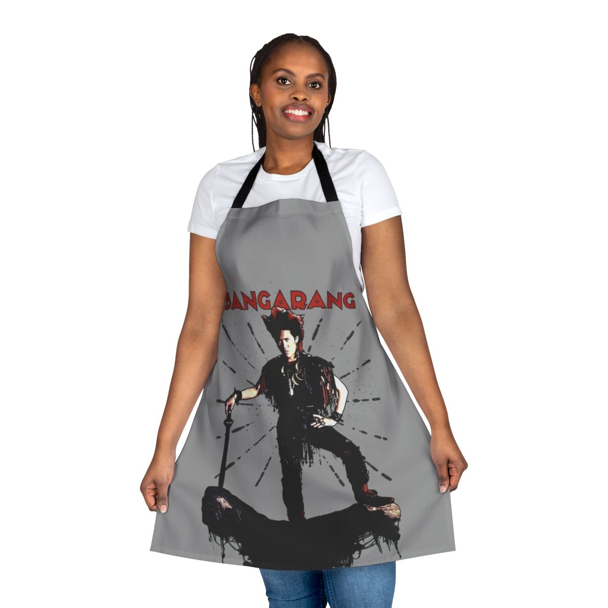 1990s inspired Peter Pan themed apron with Rufio, Dante, and Hook characters