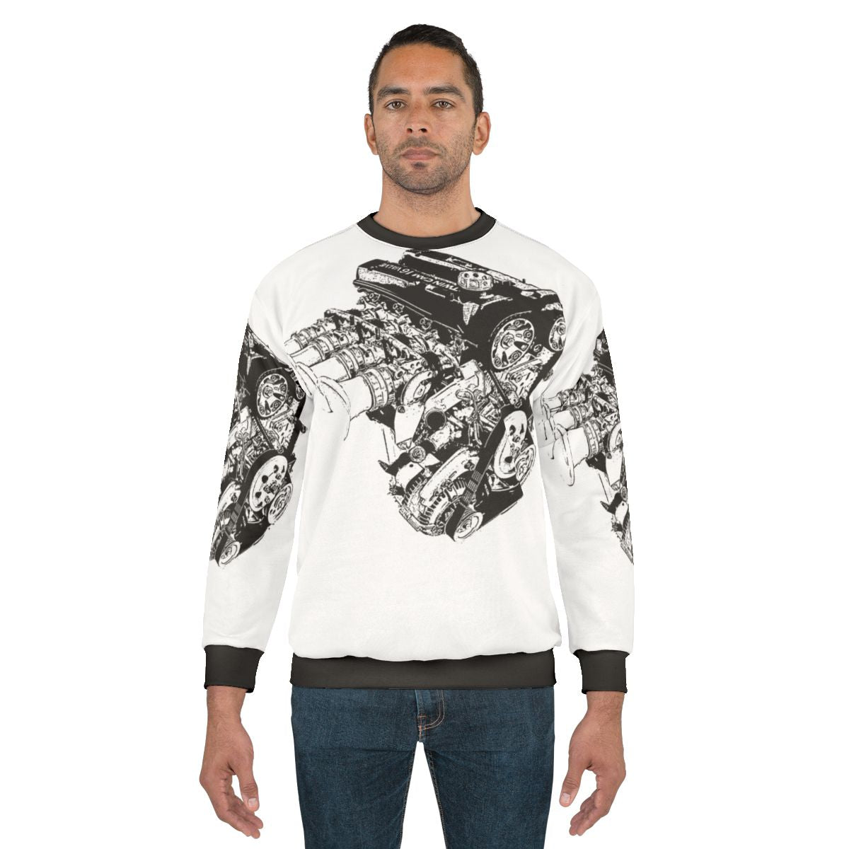 4Age Racing Engine Motor Sweatshirt