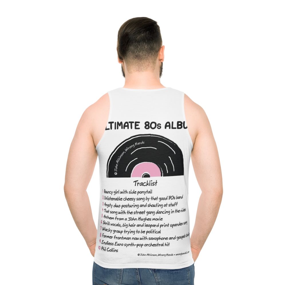 80s music unisex tank top