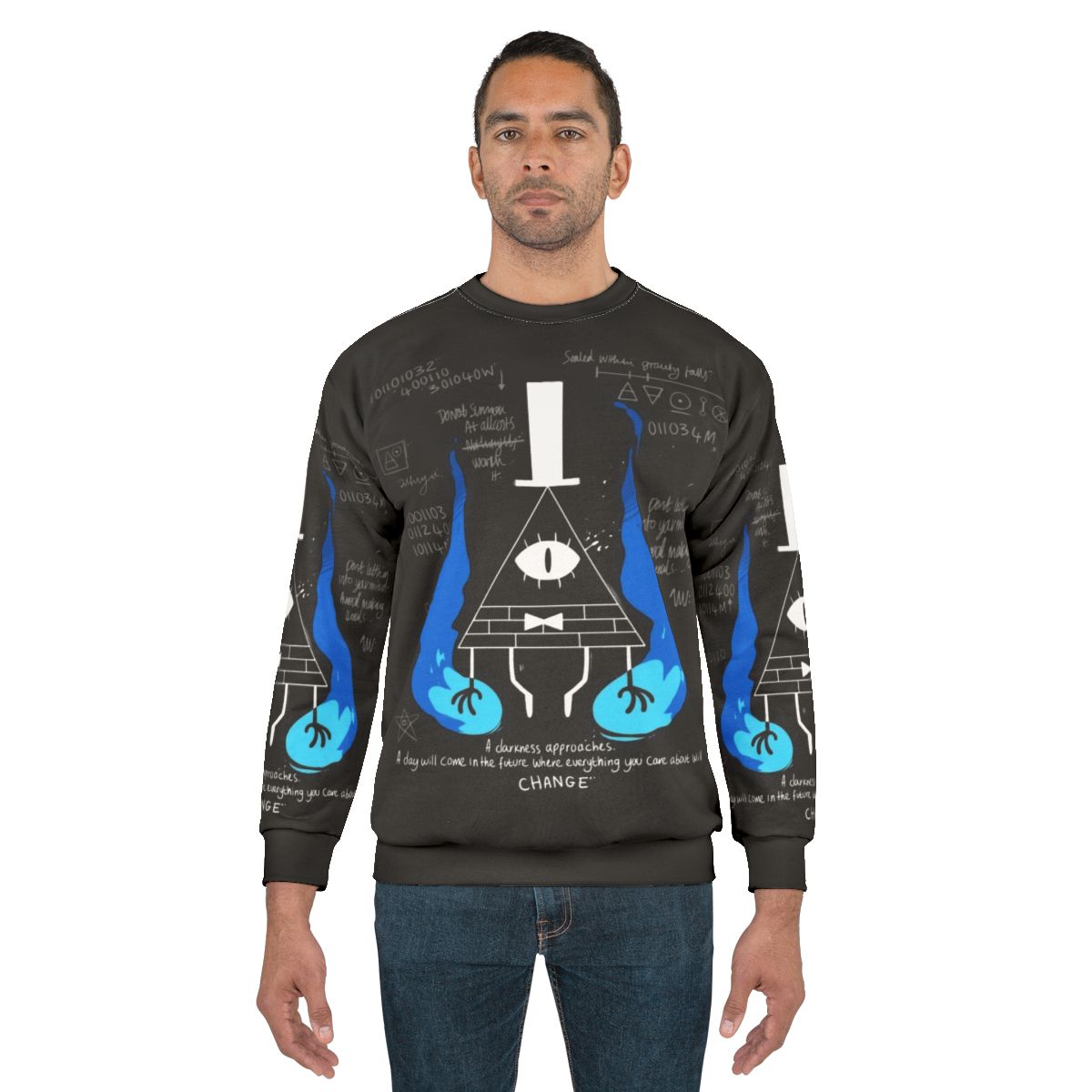 Gravity Falls inspired 'A Darkness Approaches' sweatshirt