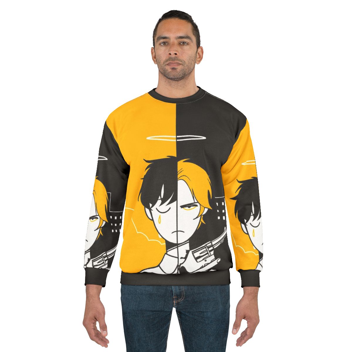 Ash Lynx and Eiji Okumura from Banana Fish anime inspired sweatshirt