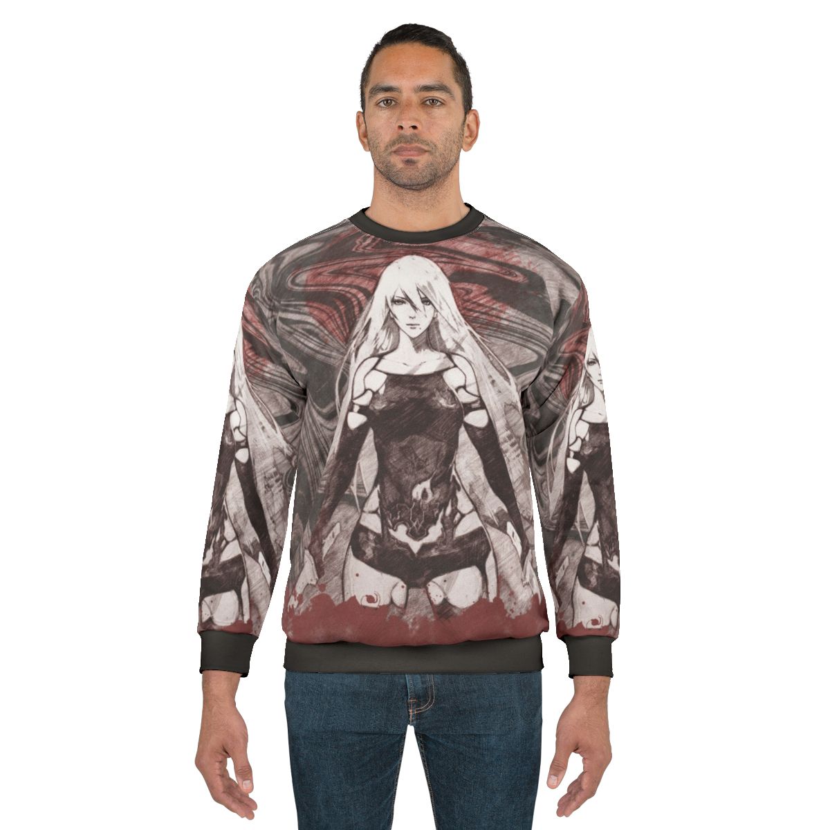 Nier Automata inspired battle sweatshirt