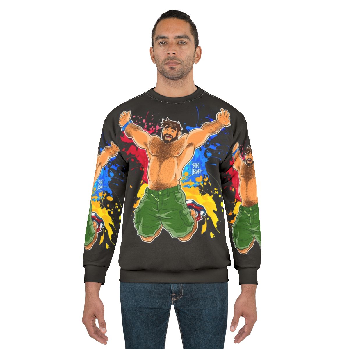 Bobo Bear Summer Sweatshirt for Gay Pride