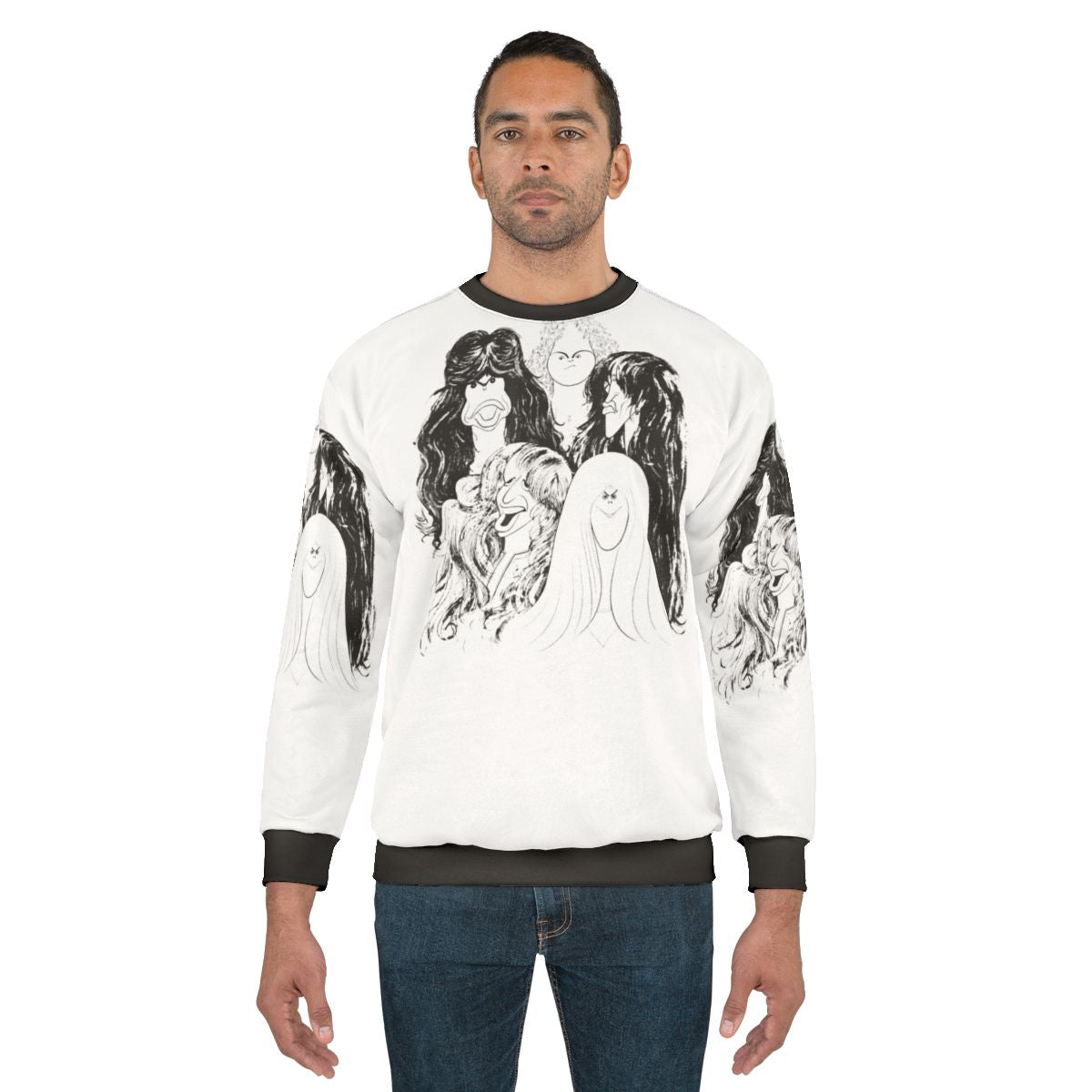 Aerosmith Draw The Line Rock Band Sweatshirt