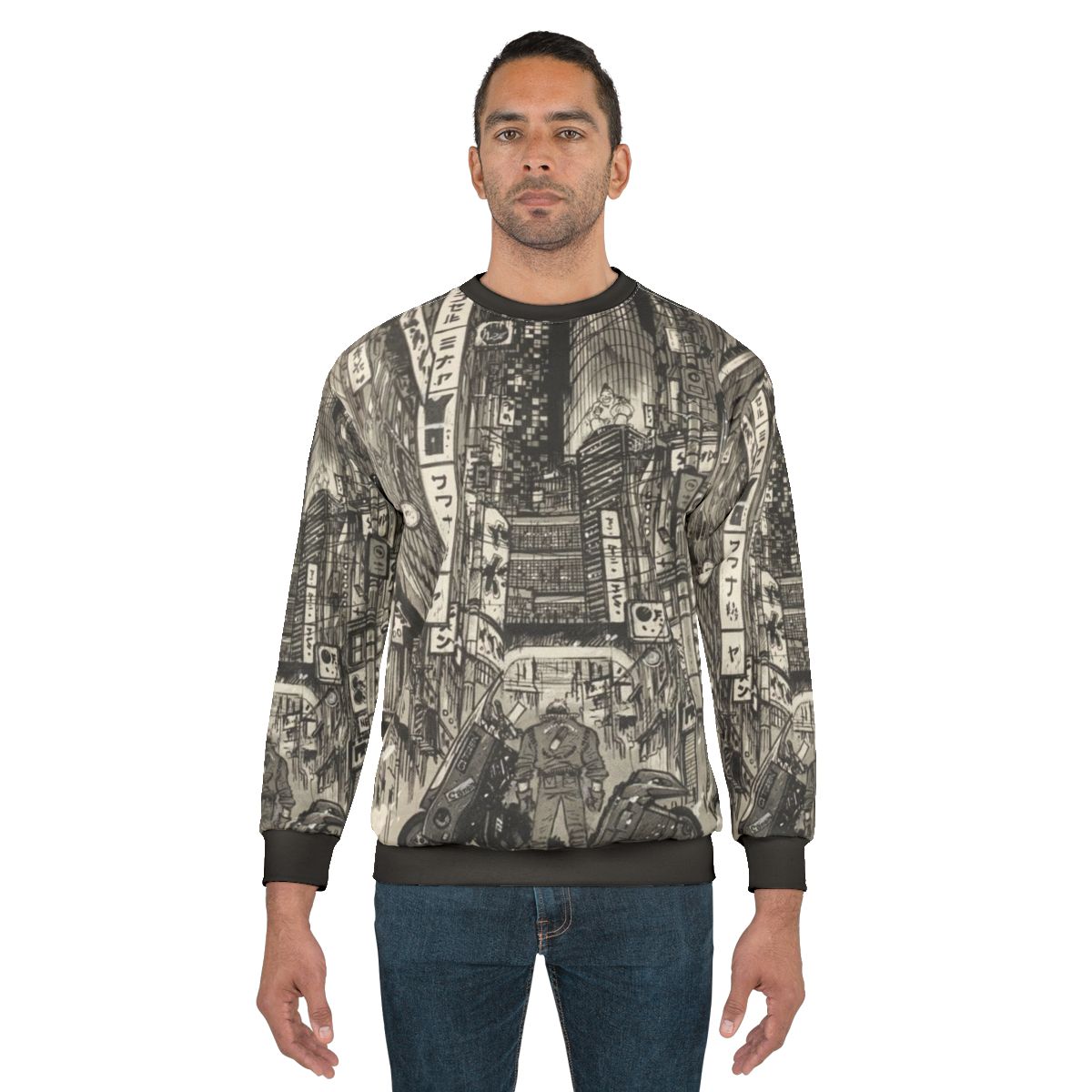 Akira cyberpunk inspired sweatshirt
