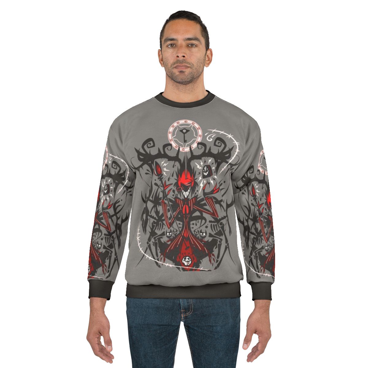 Hazbin Hotel Alastor Inspired Sweatshirt