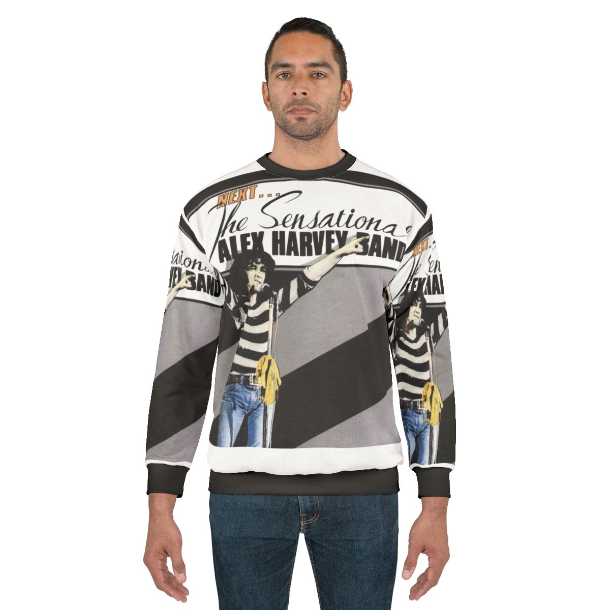 Alex Harvey Band Glam Rock Sweatshirt