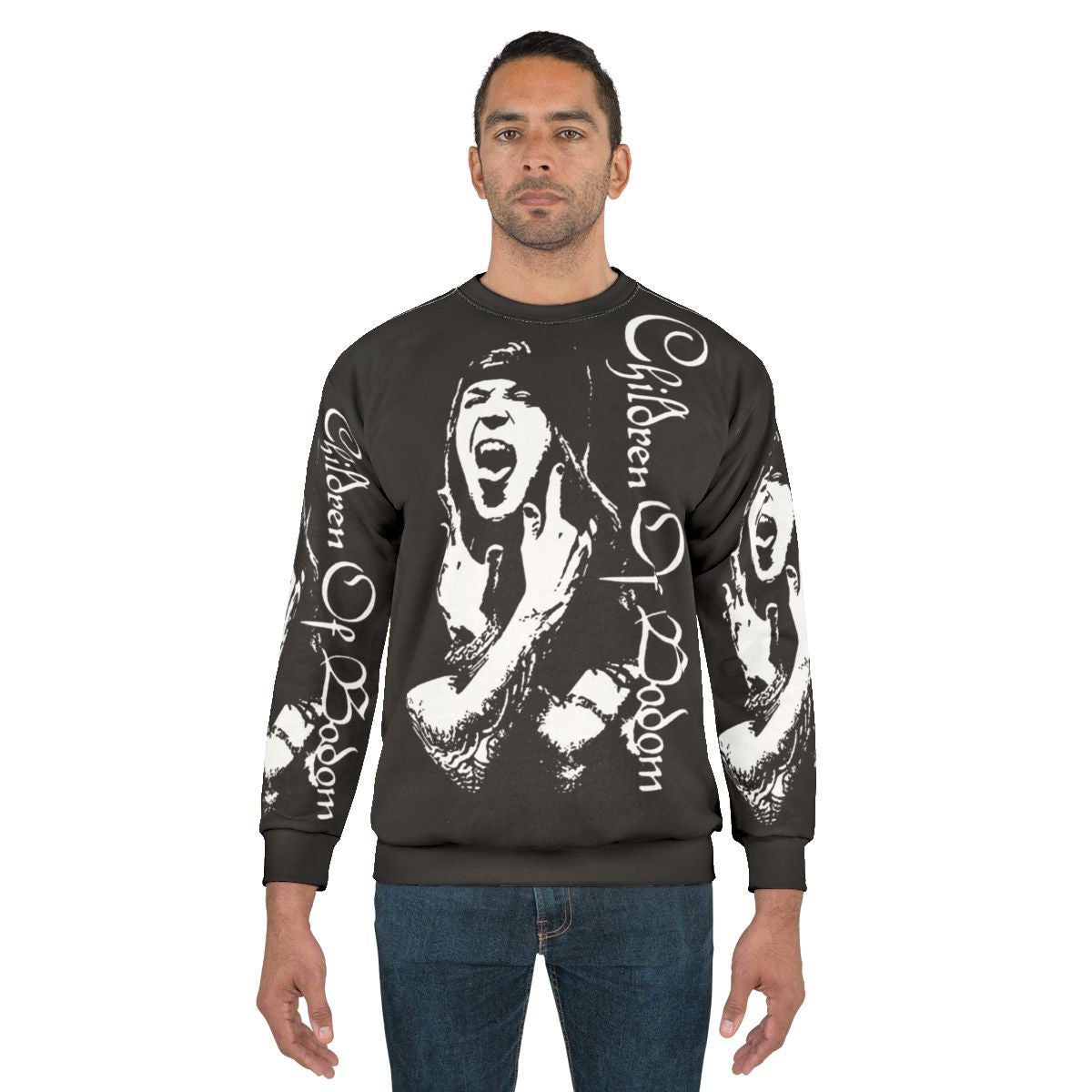Alexi Laiho Children of Bodom Metal Band Sweatshirt
