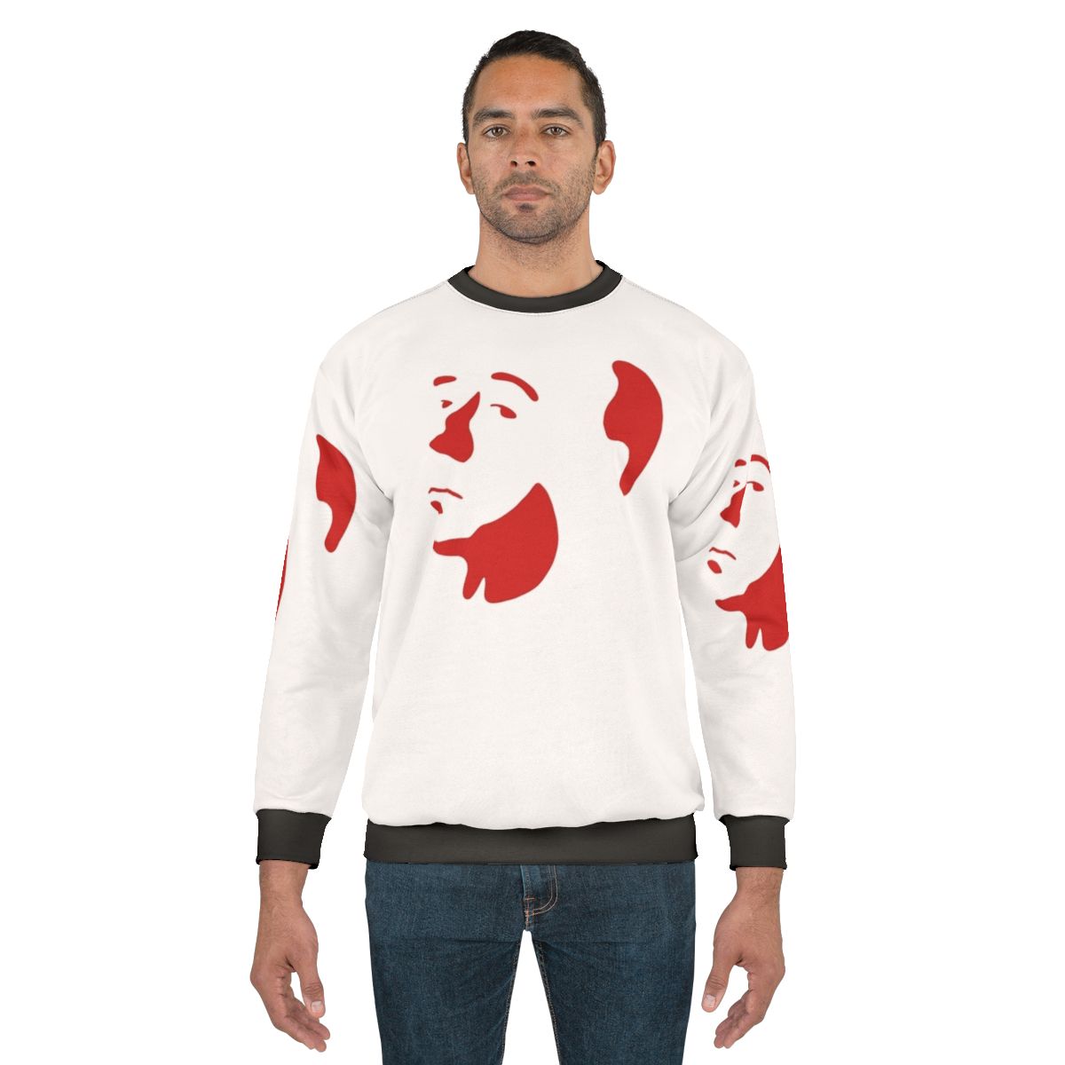 Alfred Hitchcock inspired fan art sweatshirt