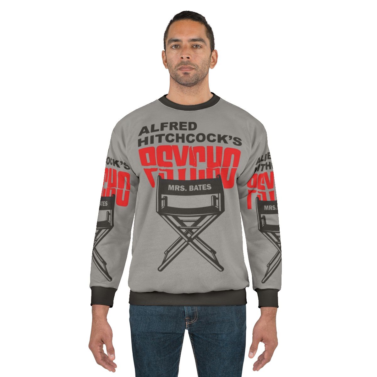 Alfred Hitchcock's Psycho movie suspense film men's sweatshirt