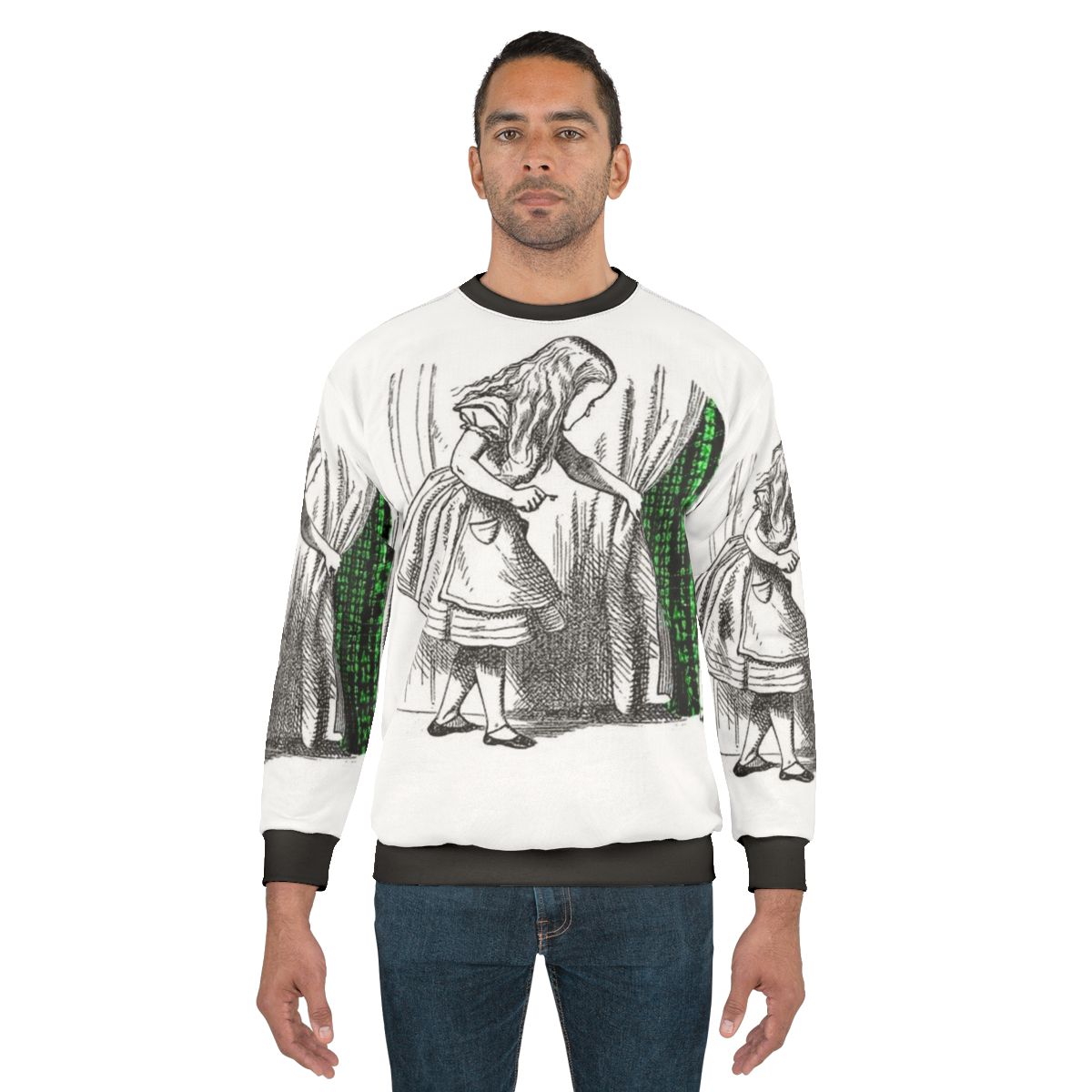 Alice in Matrix Philosophy Sweatshirt