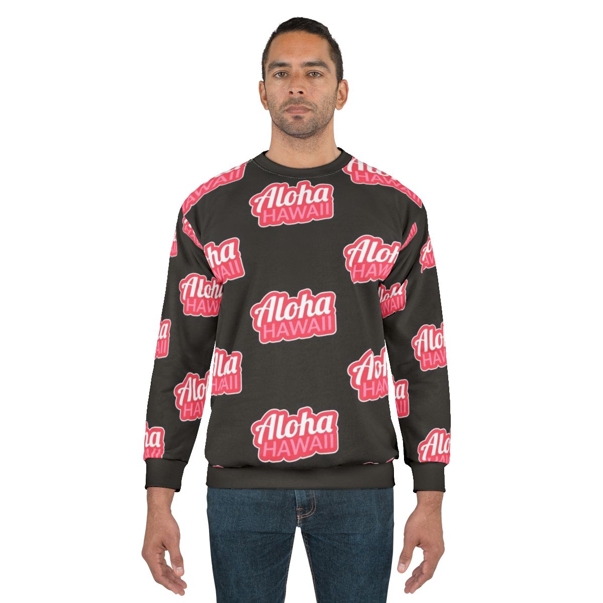 Aloha Summer Sweatshirt - Cozy Hawaiian-Inspired Casual Fashion