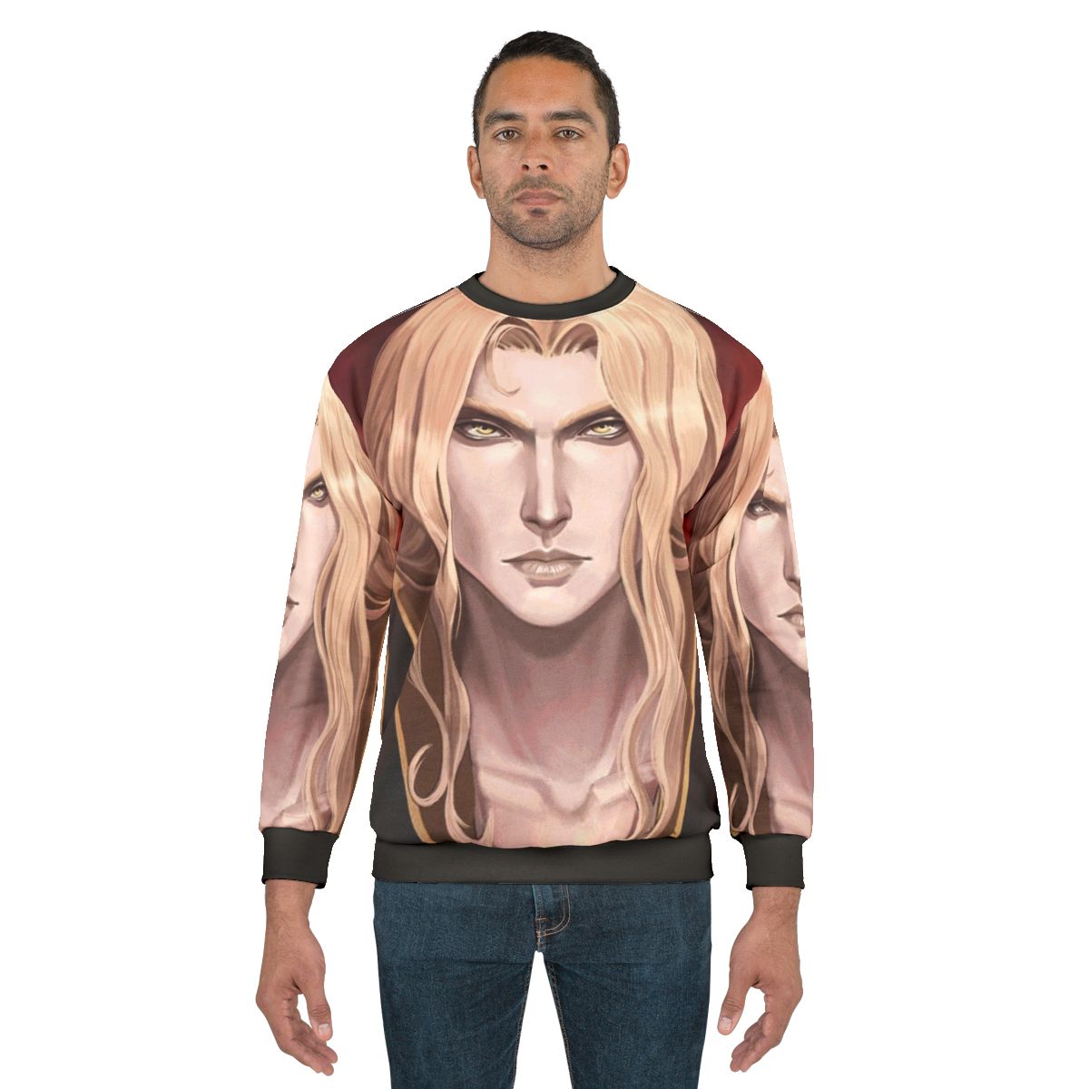Alucard Fanart Castlevania Sweatshirt