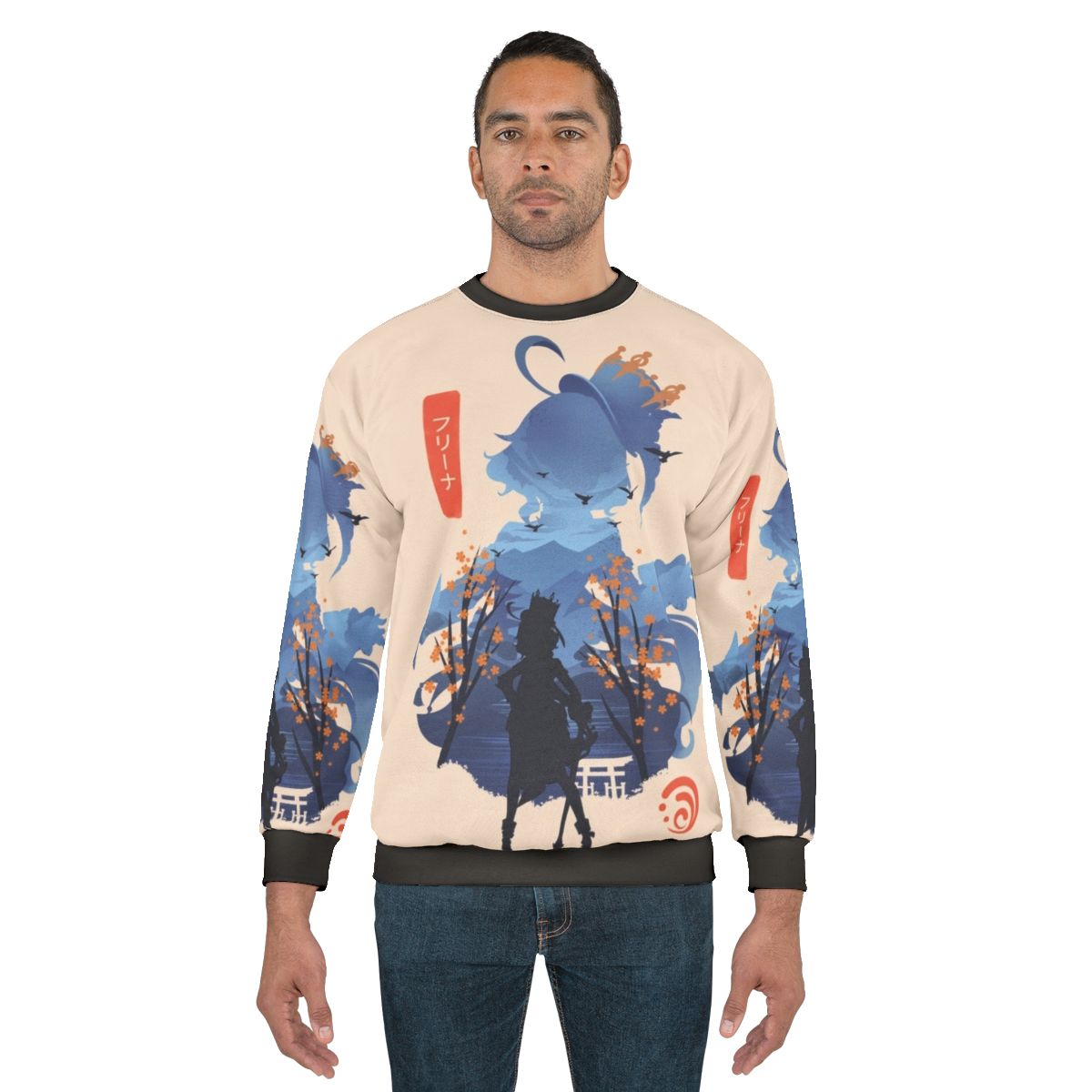 Animula Choragi anime video game sweatshirt