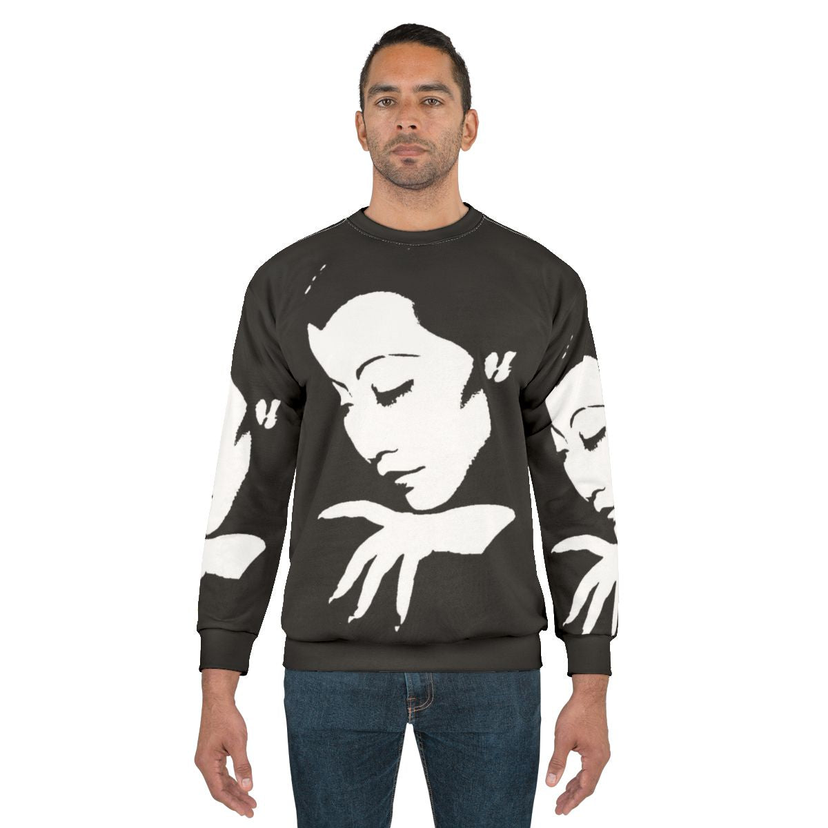 Anna May Wong Black and White Sweatshirt