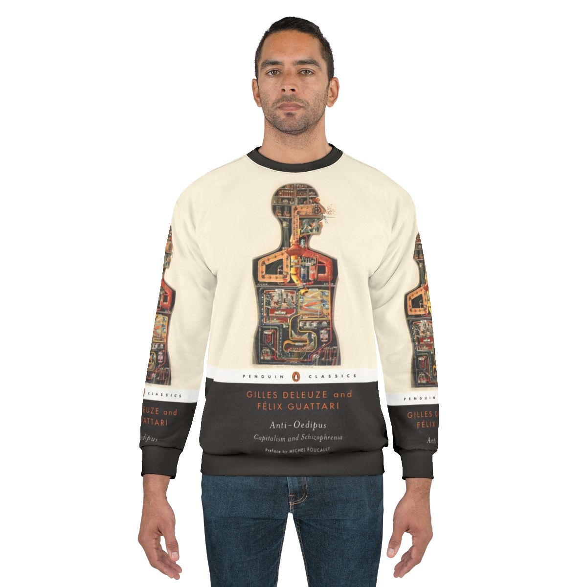 Anti Oedipus Deleuze Guattari Schizoanalysis Psychoanalysis Sweatshirt