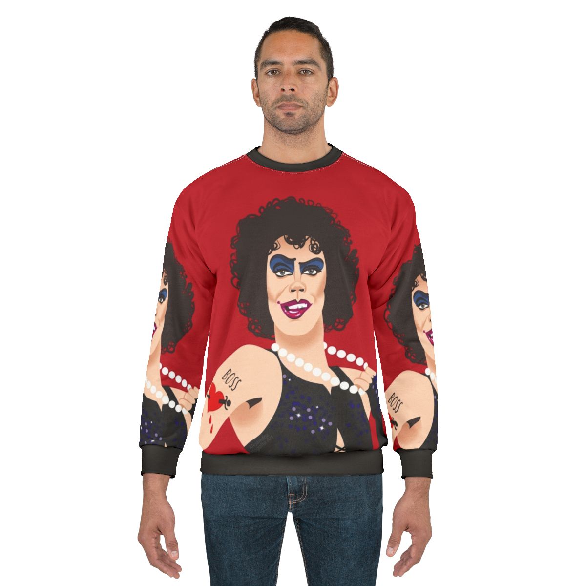 Antici Pation Sweatshirt featuring suspenseful musical art