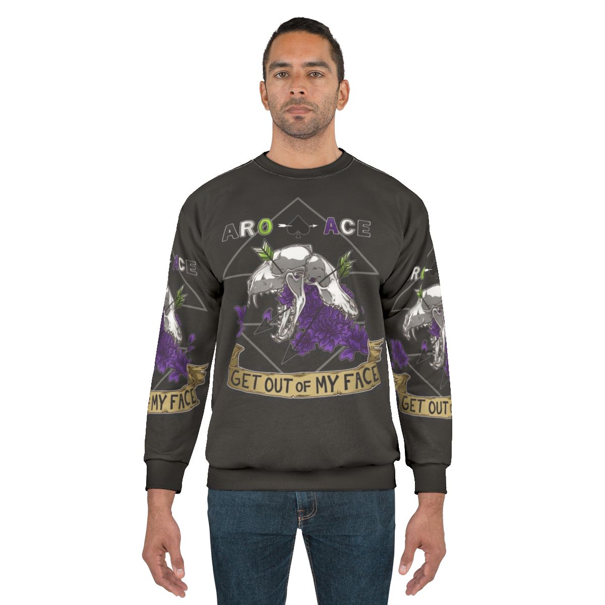 Aro ace identity pride sassy LGBTQA sweatshirt