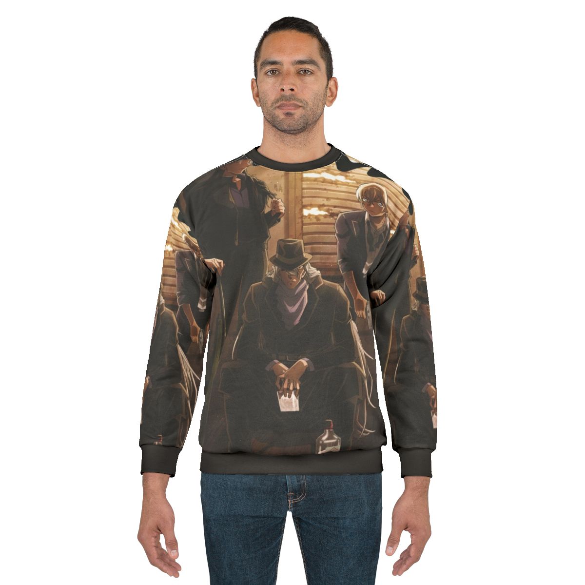 Art Case Closed Detective Conan Anime Sweatshirt