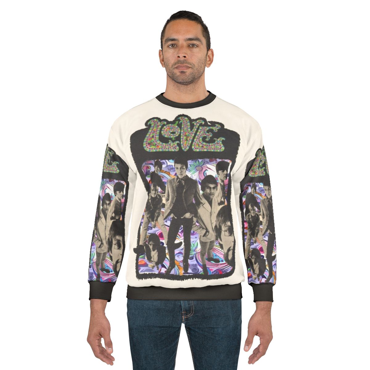 Arthur Lee and Love psychedelic rock band sweatshirt
