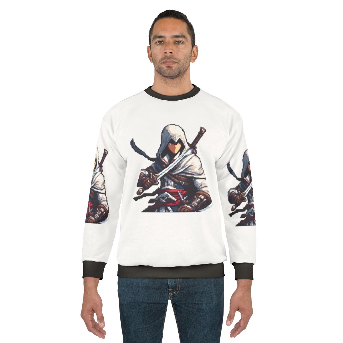 Assassin's Creed Pixel Art Hooded Sweatshirt