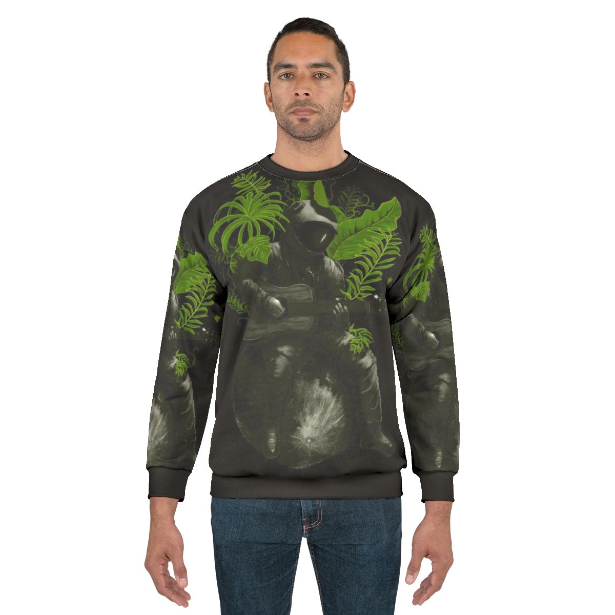 Astropical Strum Cosmic Sweatshirt for Groovy Guitarists