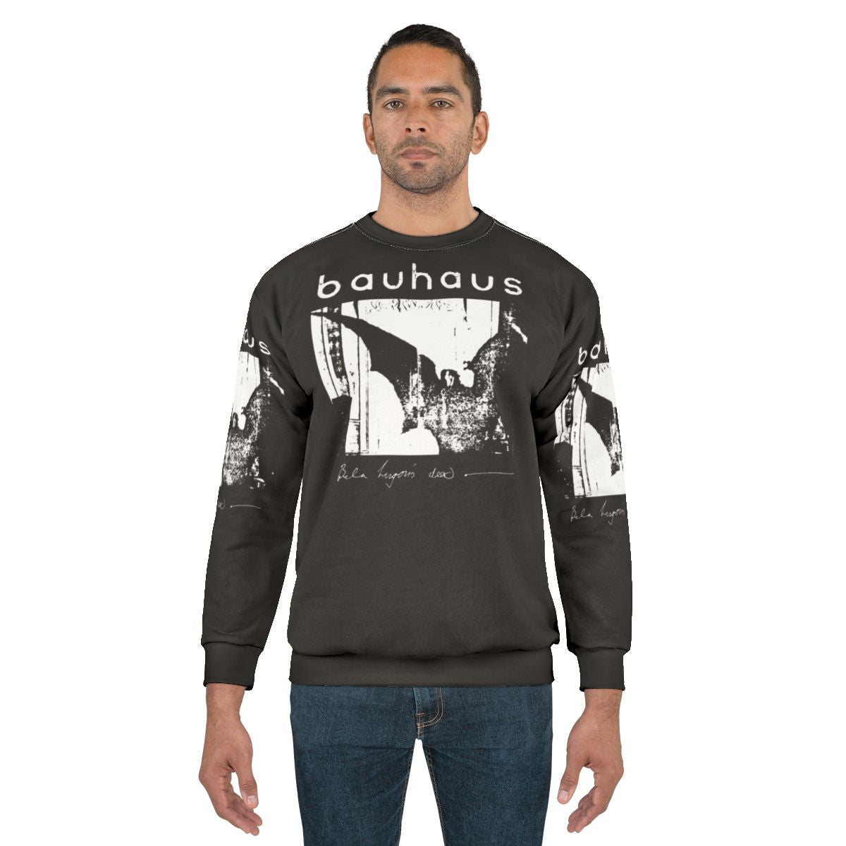 Bauhaus Bat Wings Bela Lugosi's Dead Gothic Sweatshirt