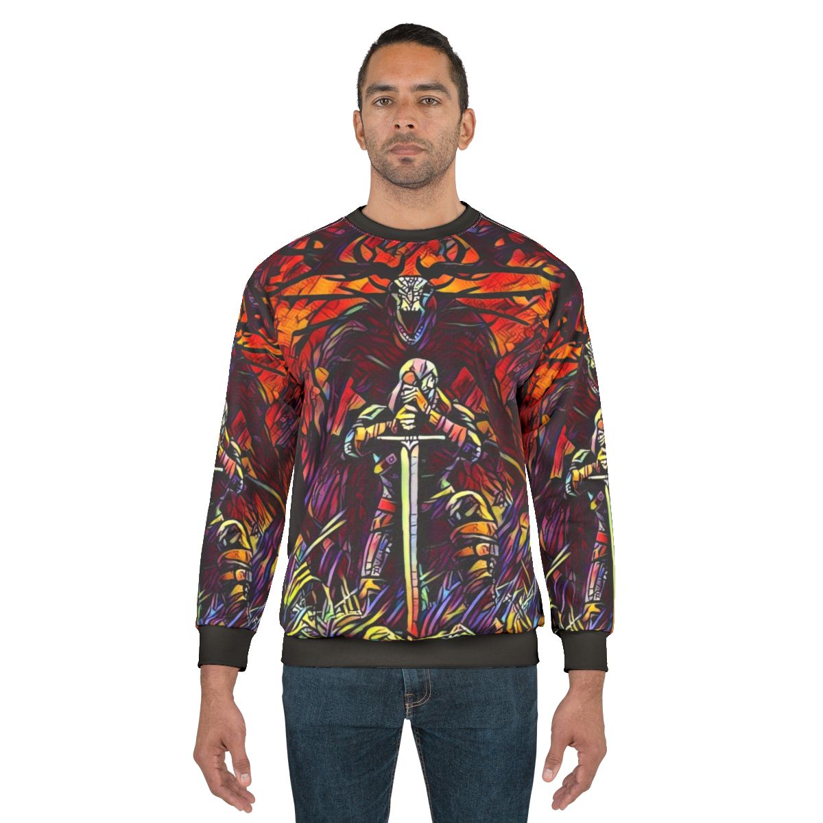 Fierce and Fearless Fantasy Sweatshirt - The Witcher Inspired