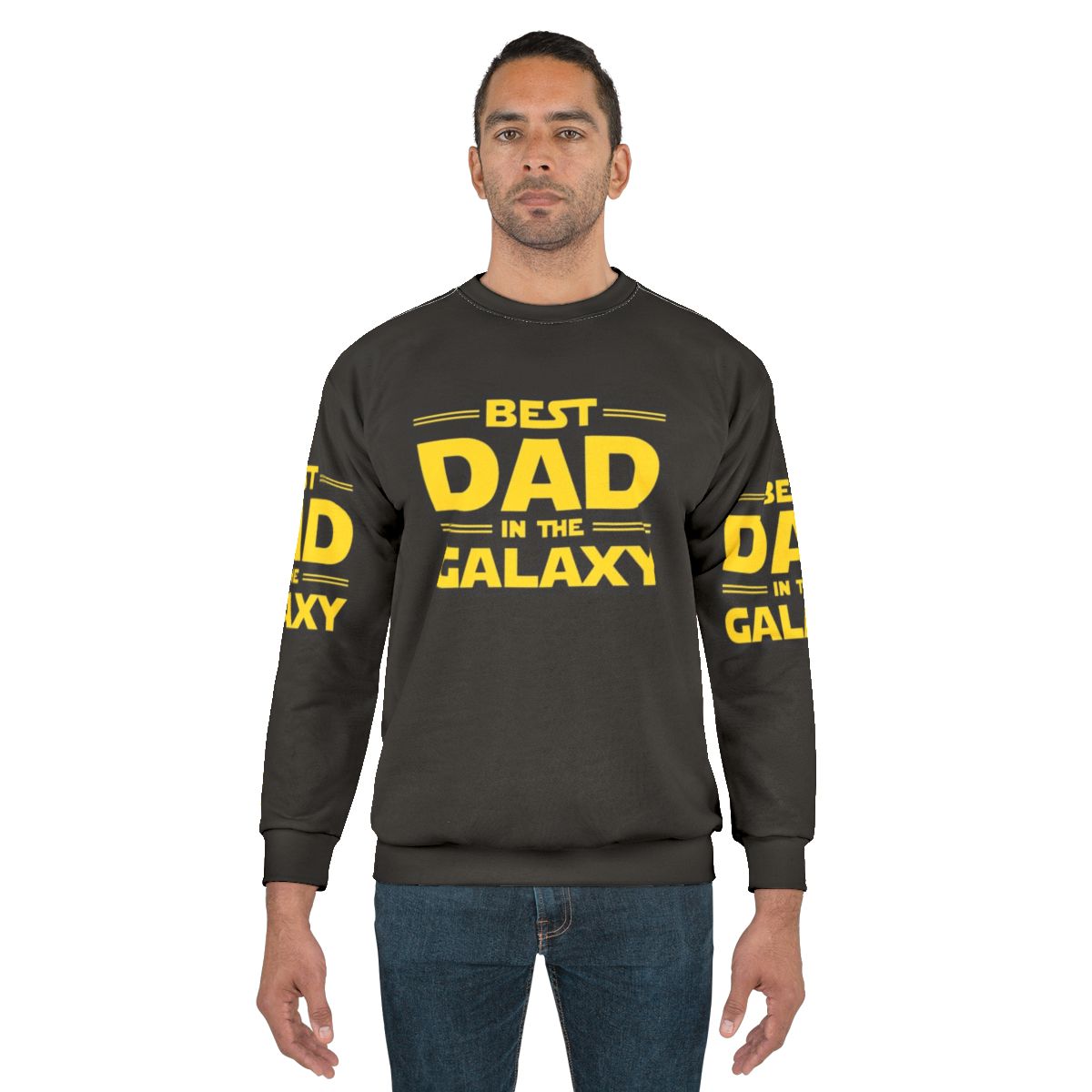 Best Galaxy Dad Sweatshirt