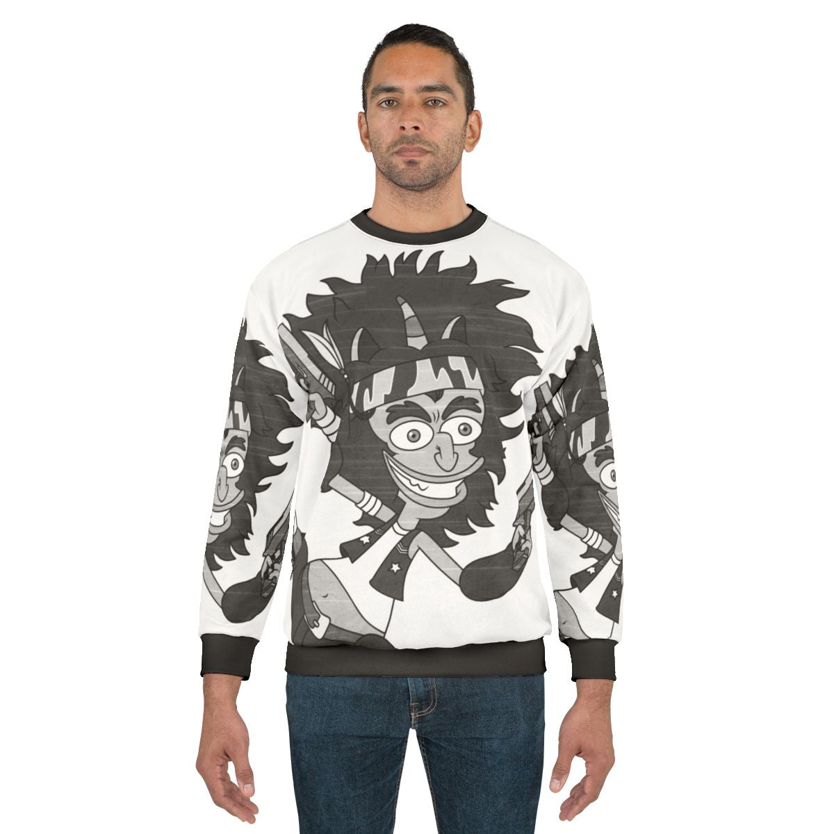 Big Mouth Maury Netflix Series Themed Sweatshirt