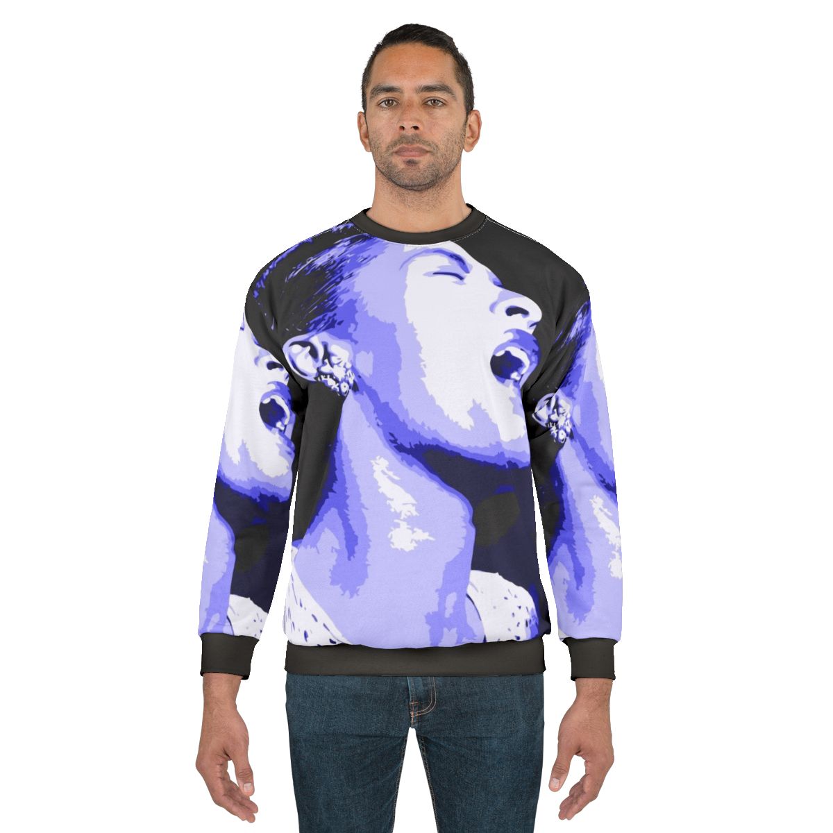 Billie Holiday Blues Jazz Pop Music Sweatshirt