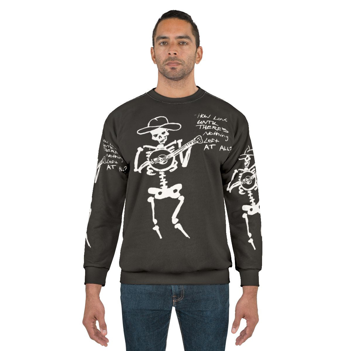 Billy Strings "Watch It Fall" Skeleton Graphic Sweatshirt