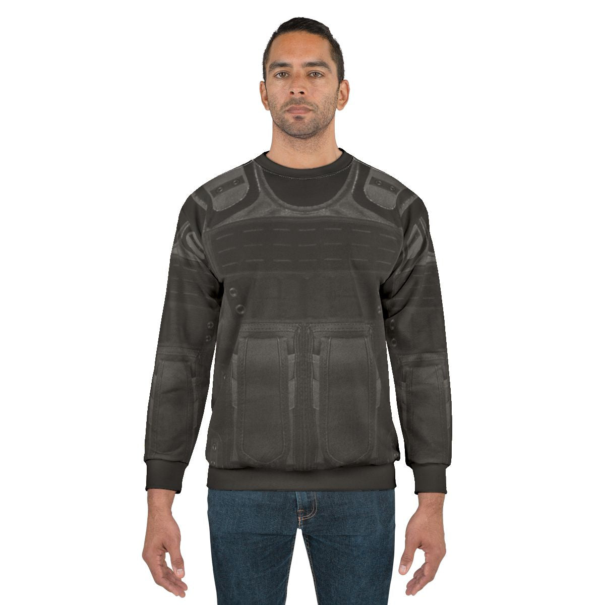 Bulletproof body armor tactical sweatshirt for security and protection