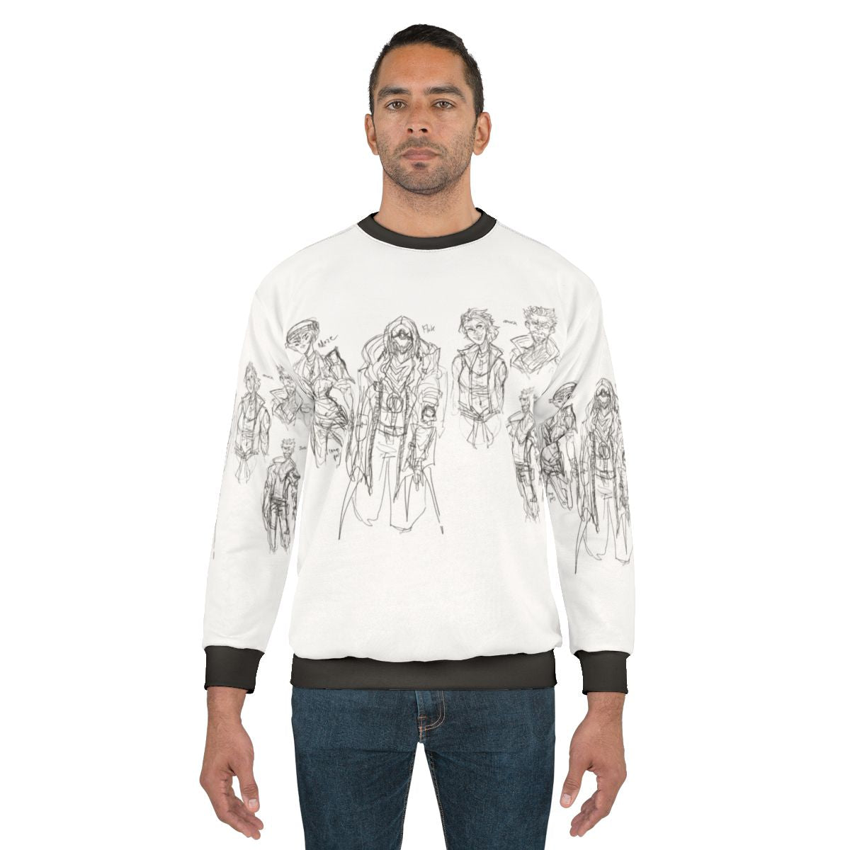 Borderlands 3 Sweatshirt with Zane, FL4K, Amara, and Moze