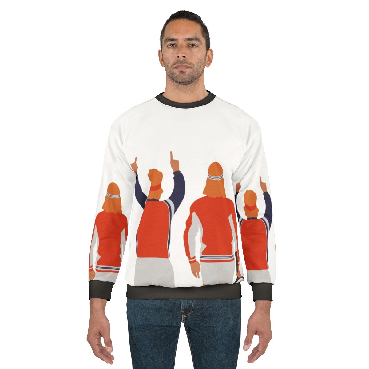 Borg McEnroe Tennis Player Sweatshirt