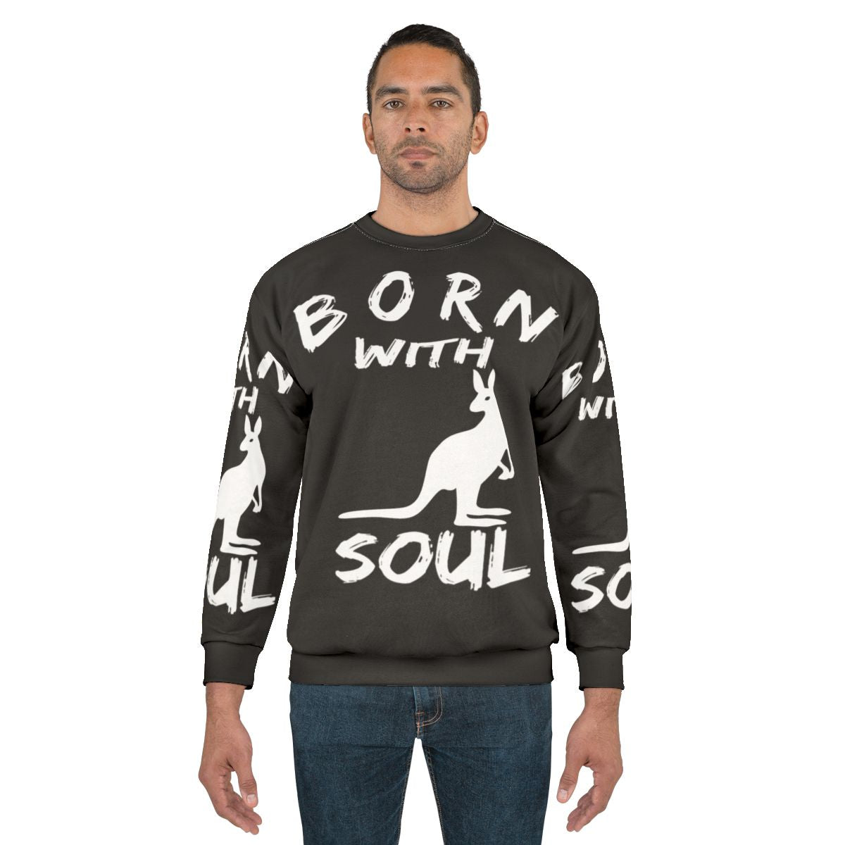 Born With Kangaroo Soul Sweatshirt
