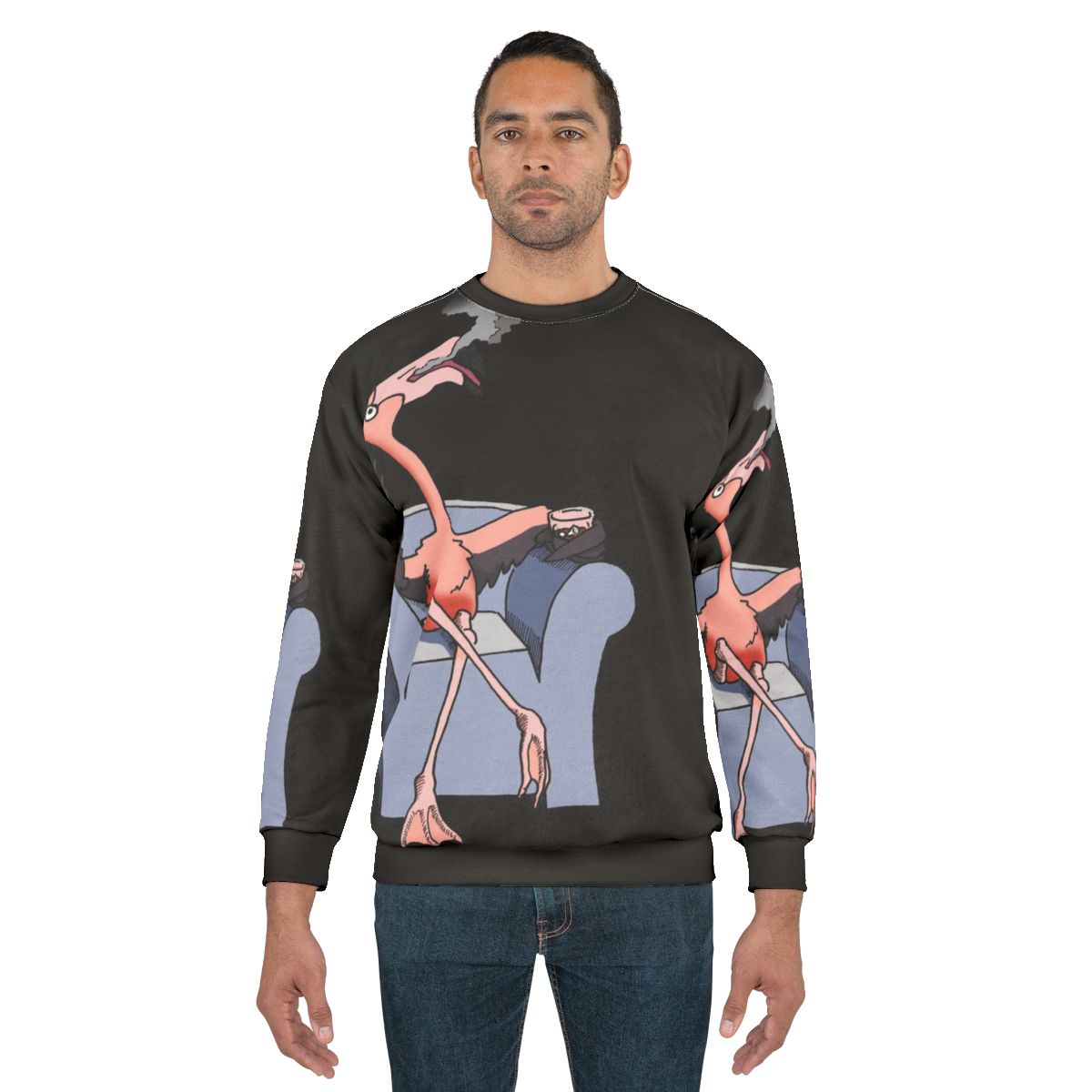 Boston Legal Flamingos Alan Shore Sweatshirt