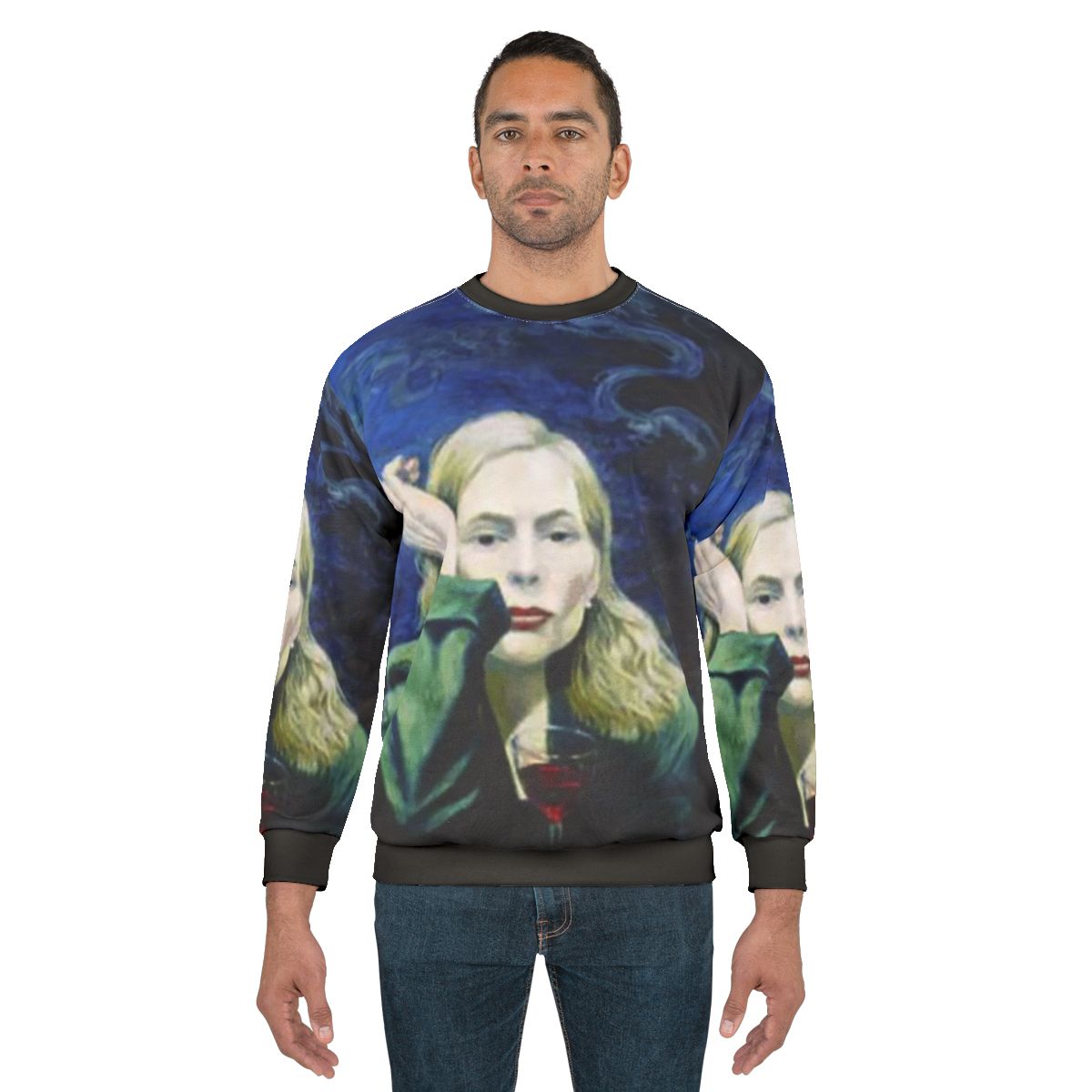 Joni Mitchell "Both Sides Now" Painting Sweatshirt