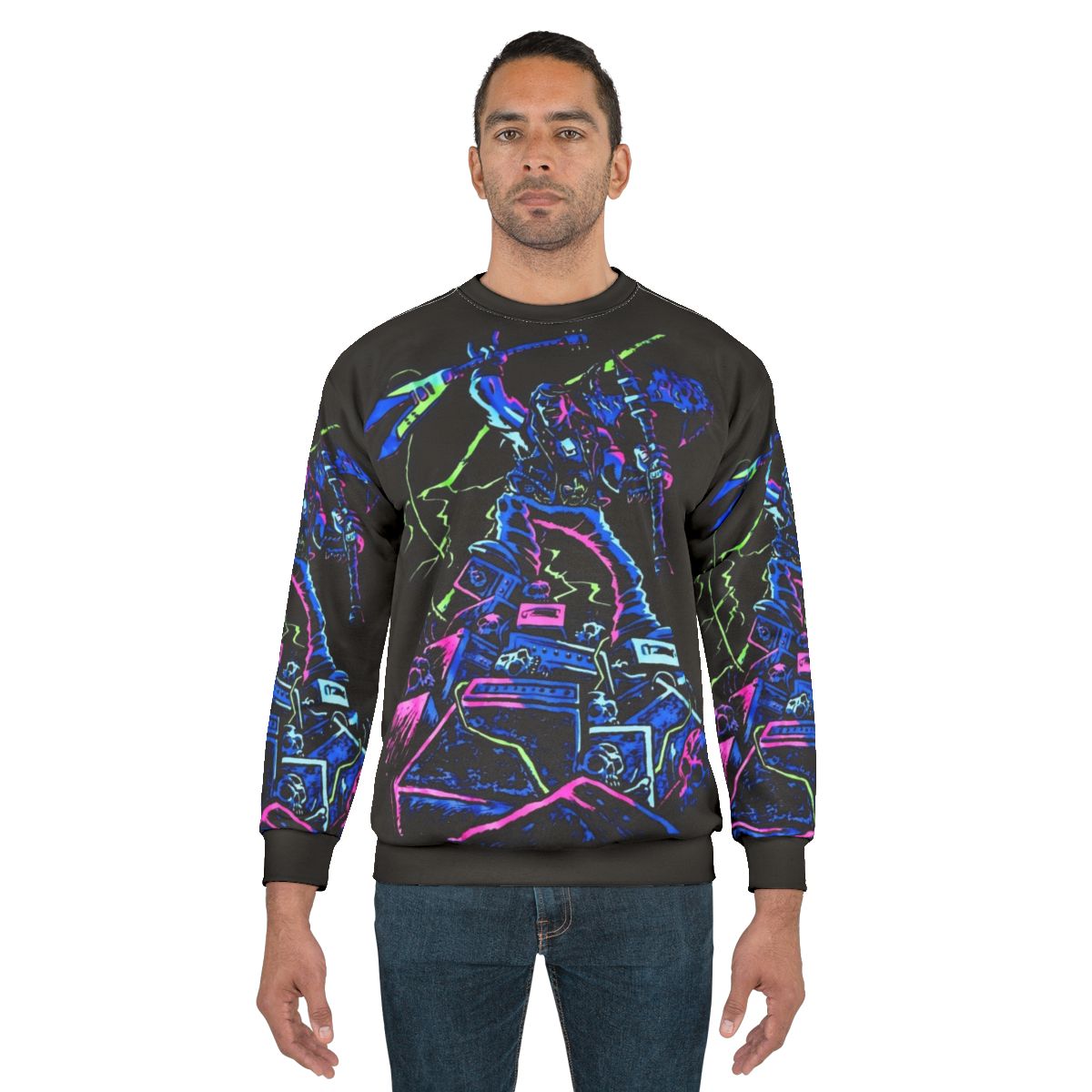 Brutal Legend inspired video game sweatshirt