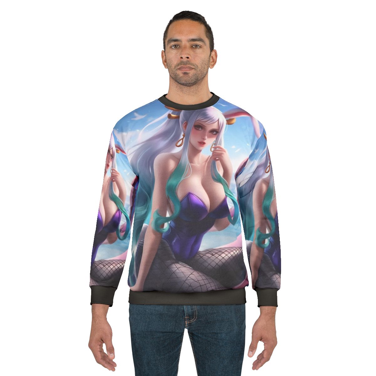Kawaii Anime Girl Oni Princess Sweatshirt