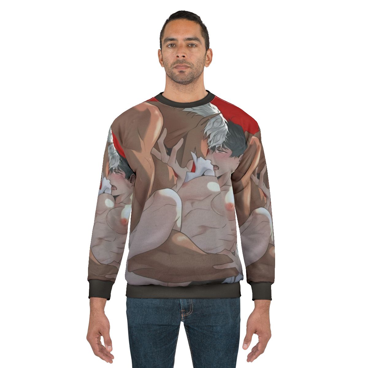 Cain and Gyeong Love Sweatshirt - Soft, Cozy Anime-Inspired Apparel