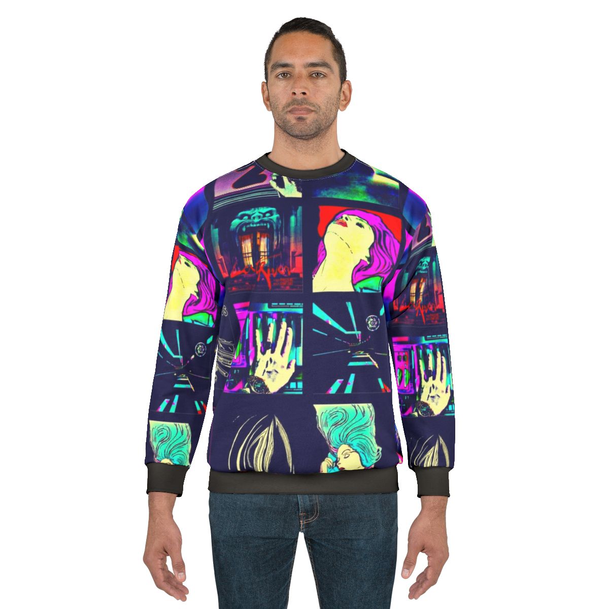 Candy V Chromatics Band Sweatshirt