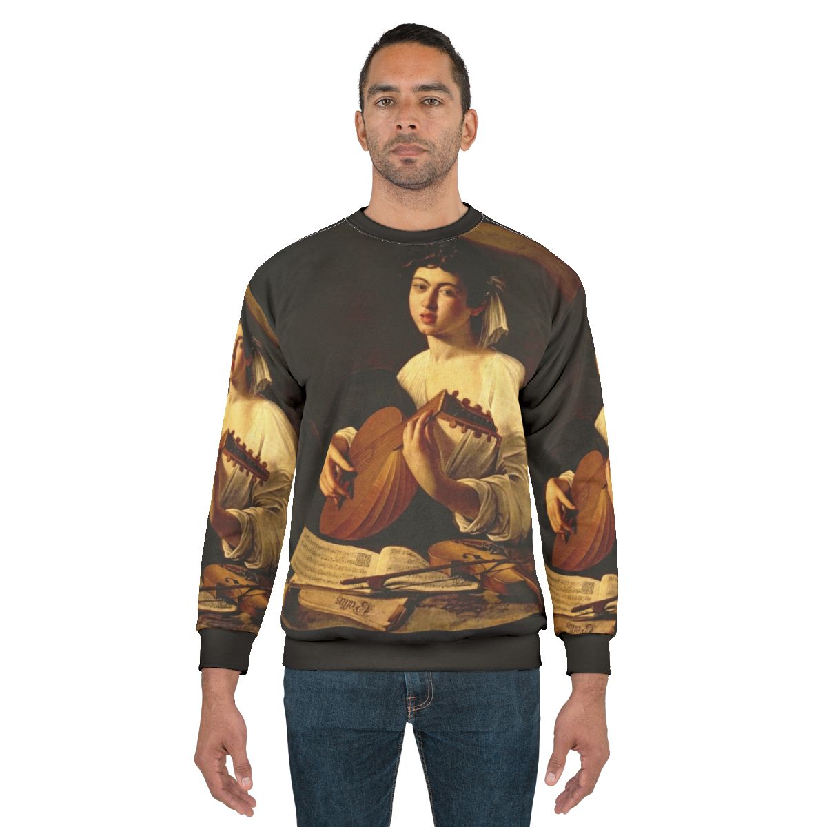 Caravaggio The Lute Player Sweatshirt