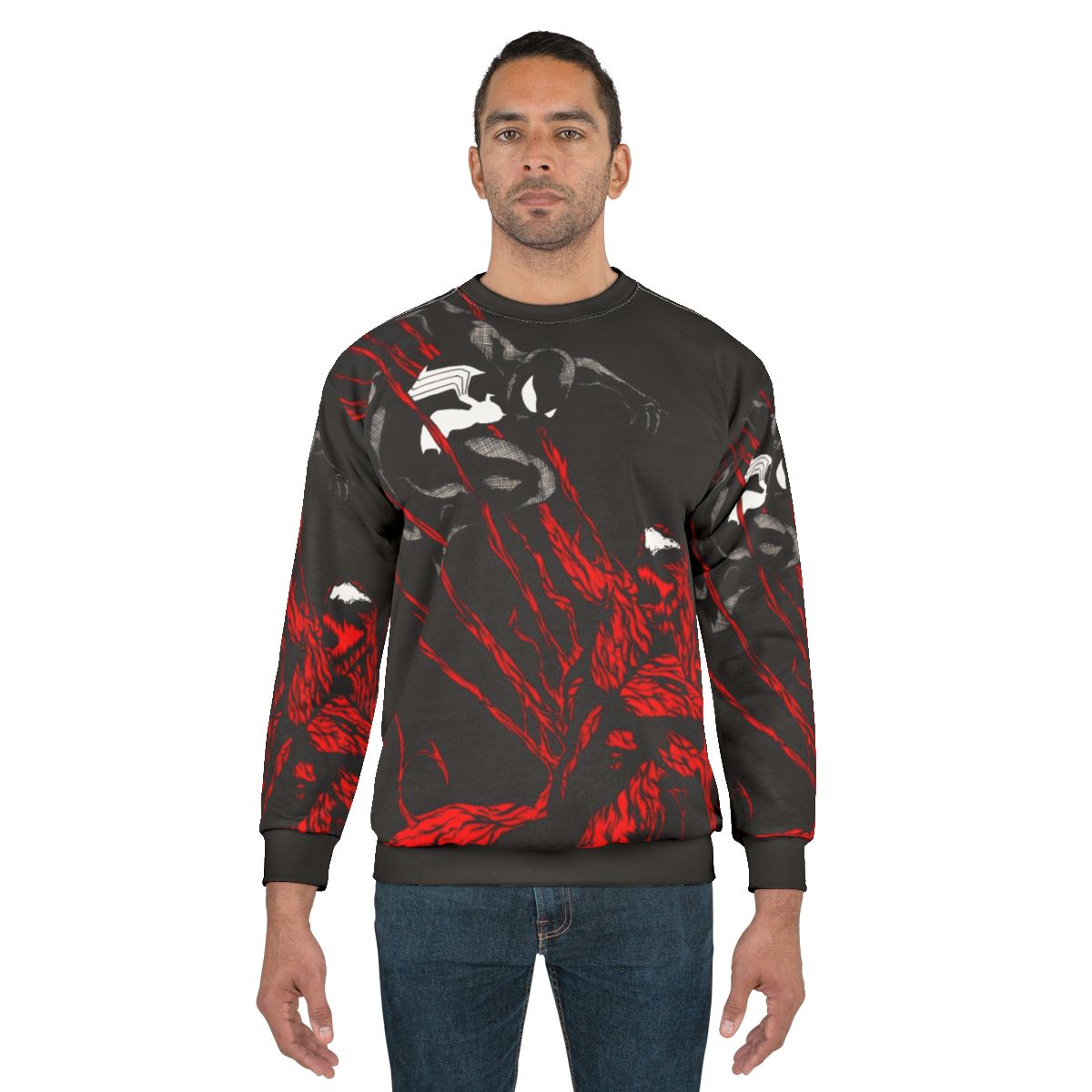 Carnage Sweatshirt featuring Spider-Man's symbiote villain