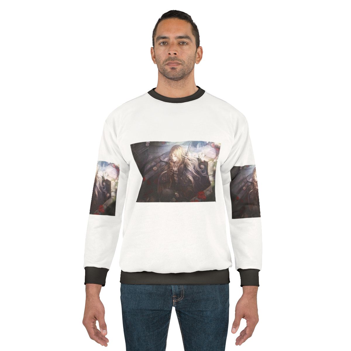 Castlevania Alucard Dhampir Netflix Series Inspired Sweatshirt