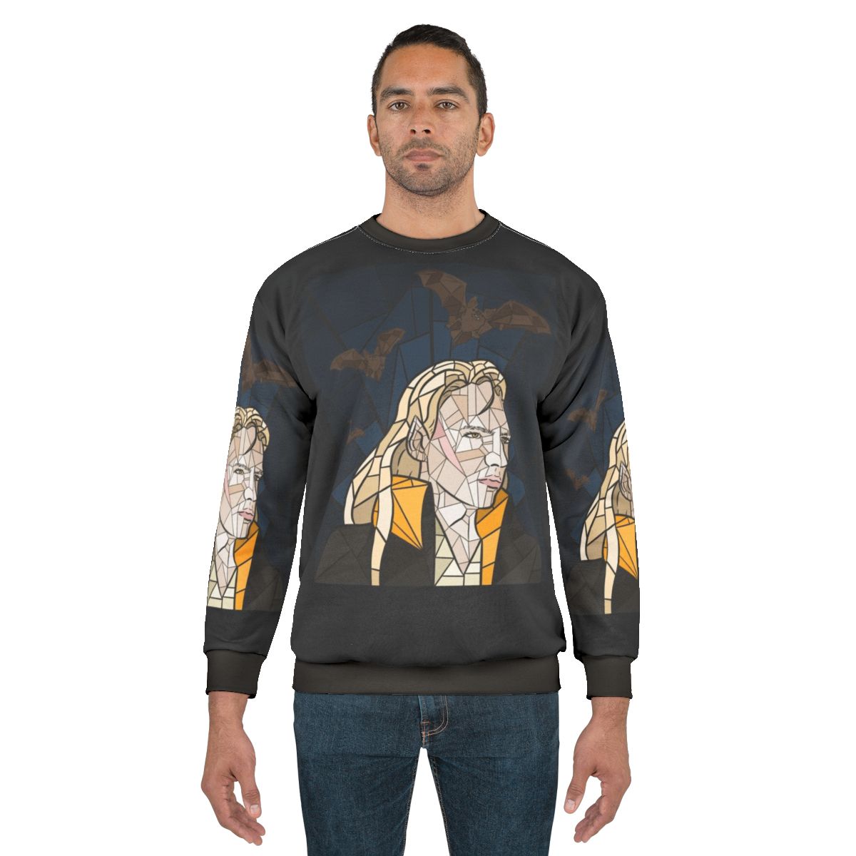 Alucard Castlevania Sweatshirt with Vlad Tepes Design