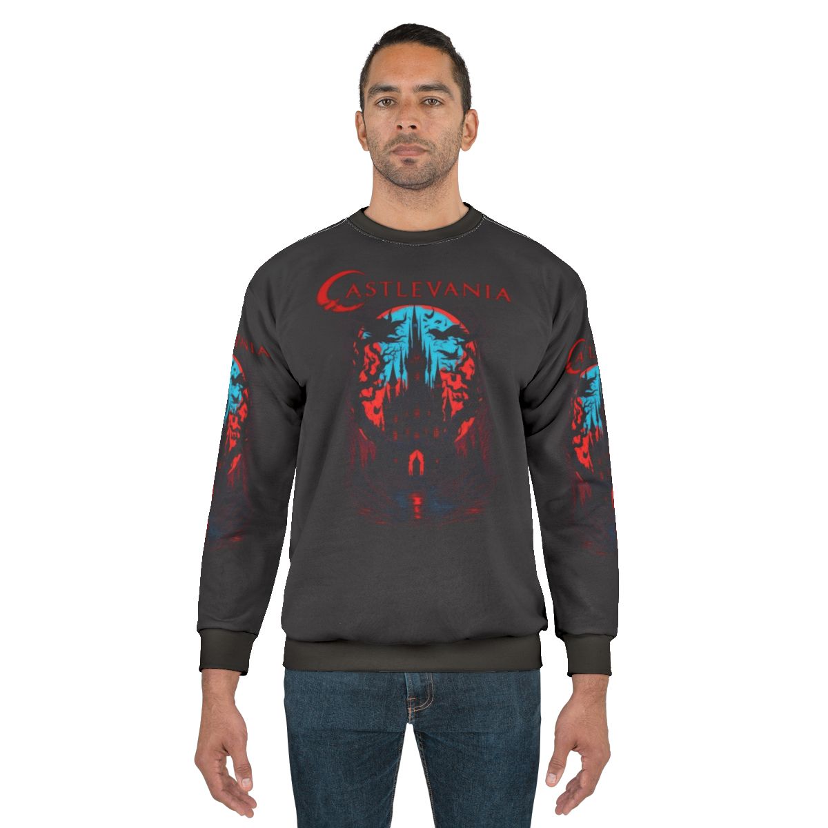Castlevania Dracula's Castle Netflix Series Sweatshirt