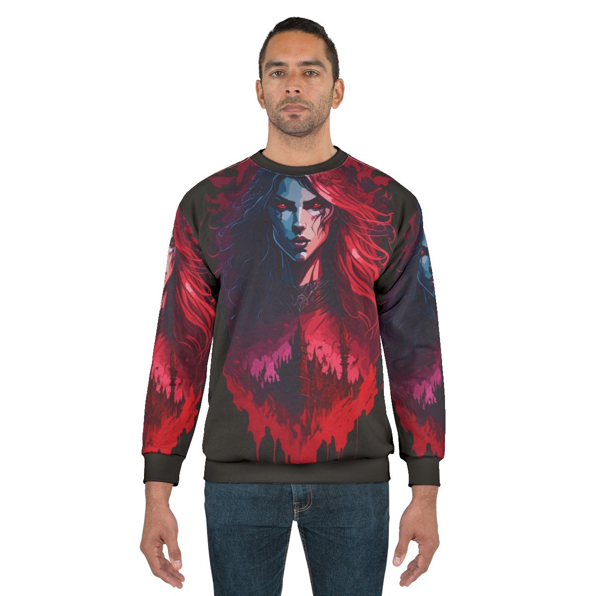 Castlevania Netflix Queen Carmilla Graphic Sweatshirt