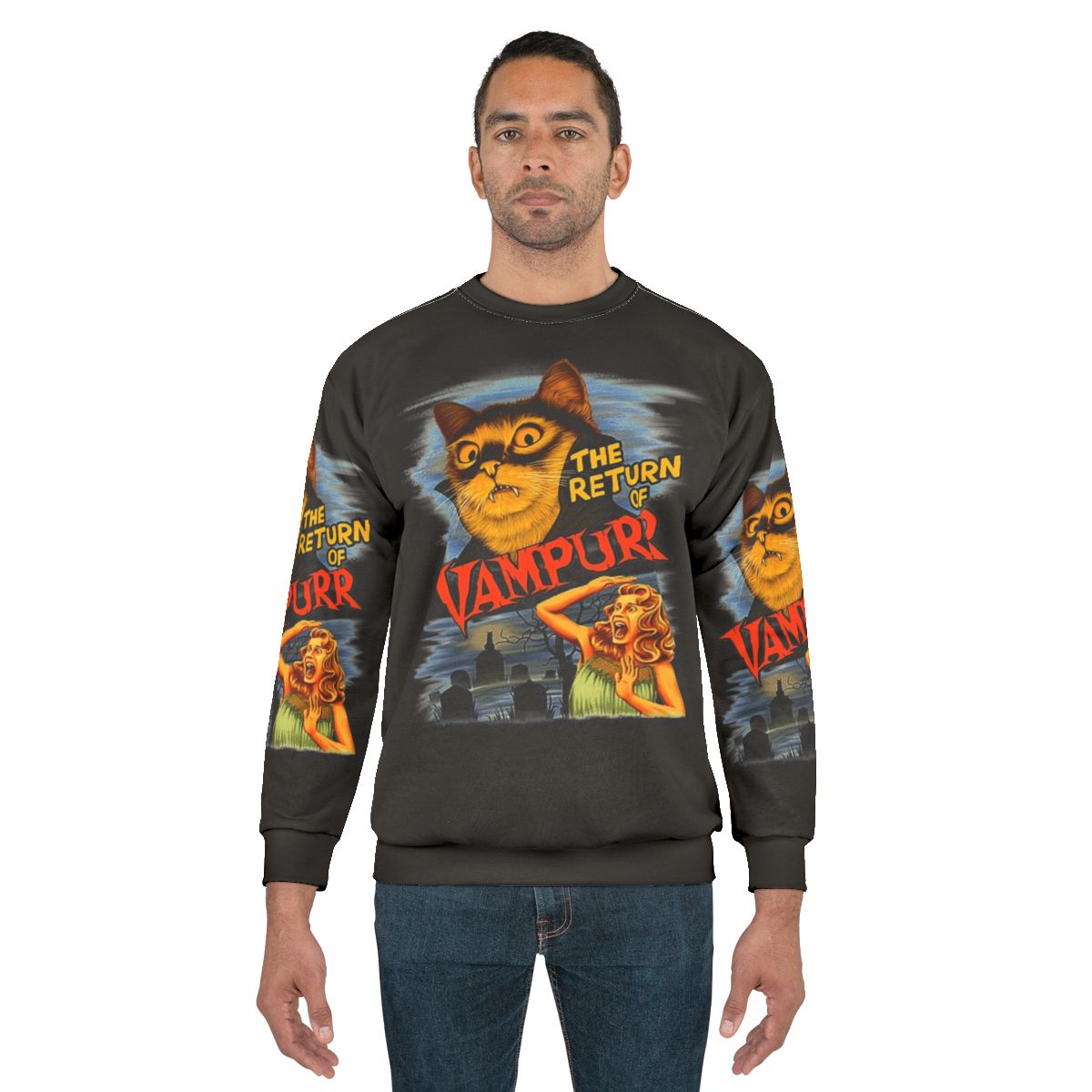 Classic cat the return of vampurr sweatshirt